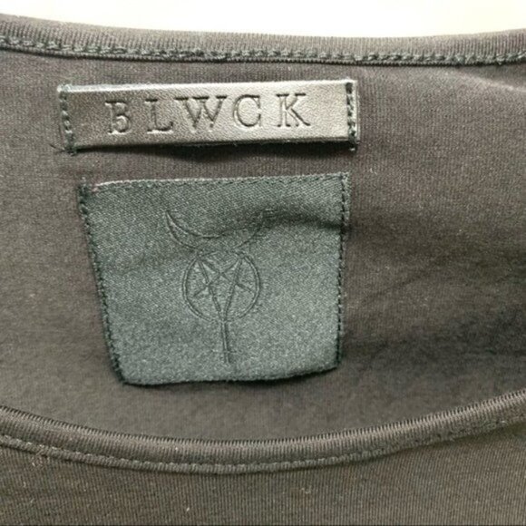 BLVCK SCVLE Black Scale NEW Paisley LS Dress, S - Picture 8 of 12